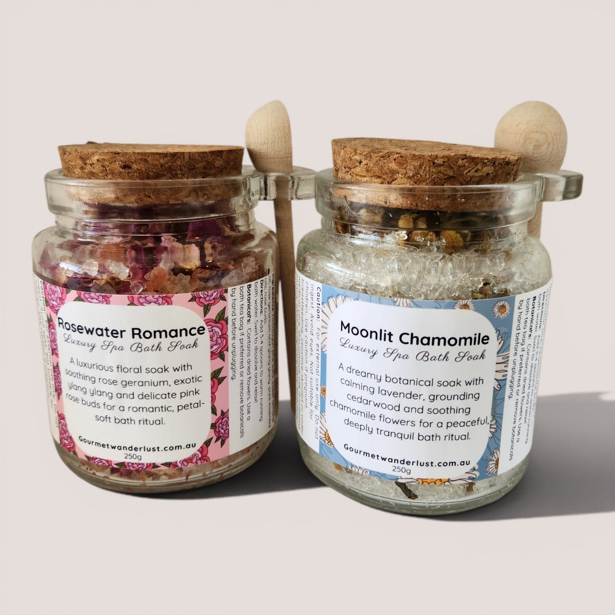 Luxury Spa Bath Soaks with essential oils