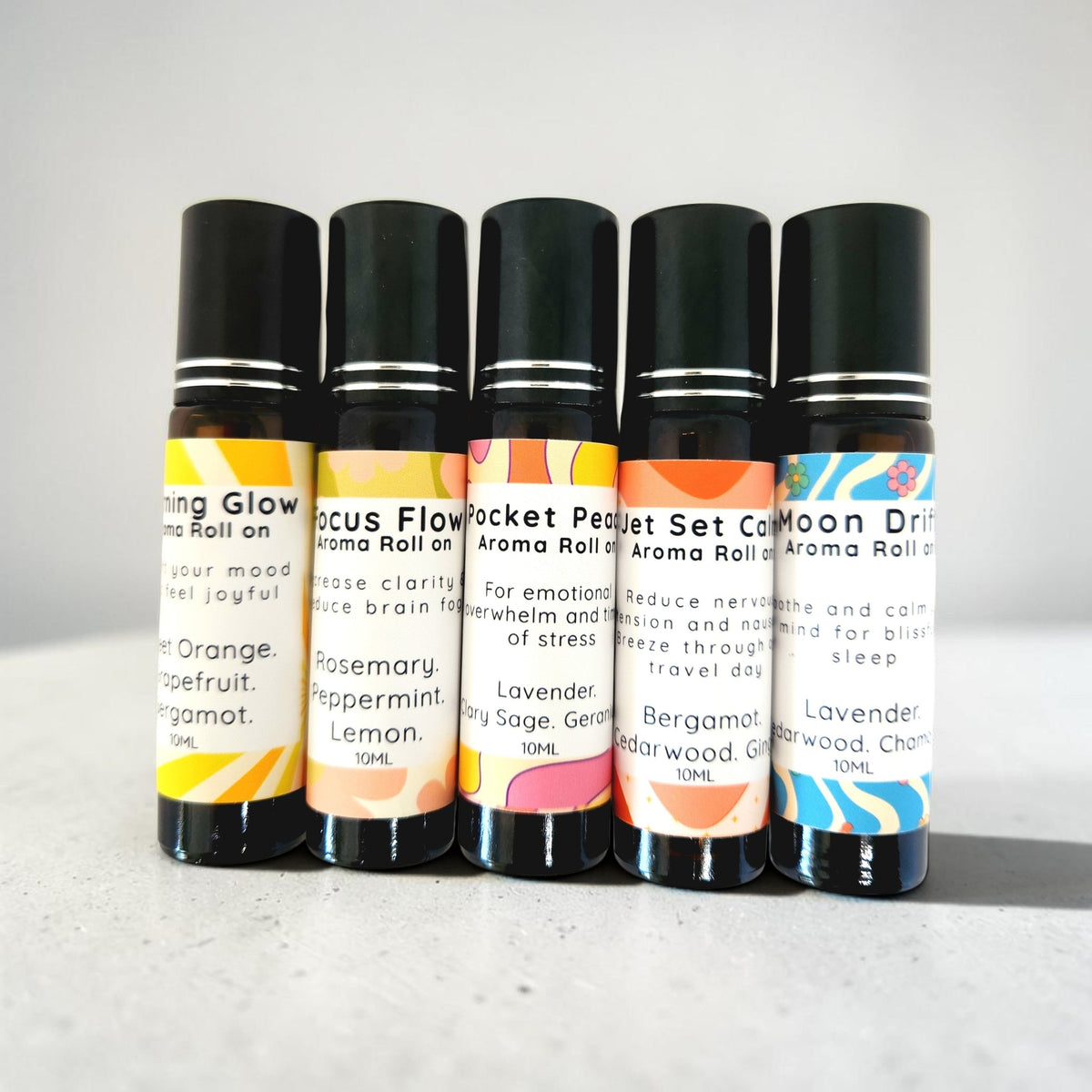 The Aromatherapy Collection - Gourmet Wanderlust - Roll On's
