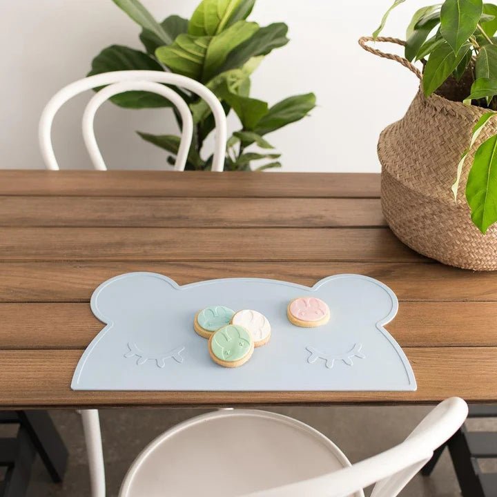 We Might Be Tiny Bear Placie® Placemat – Silicone Toddler Tableware - Gourmet Wanderlust