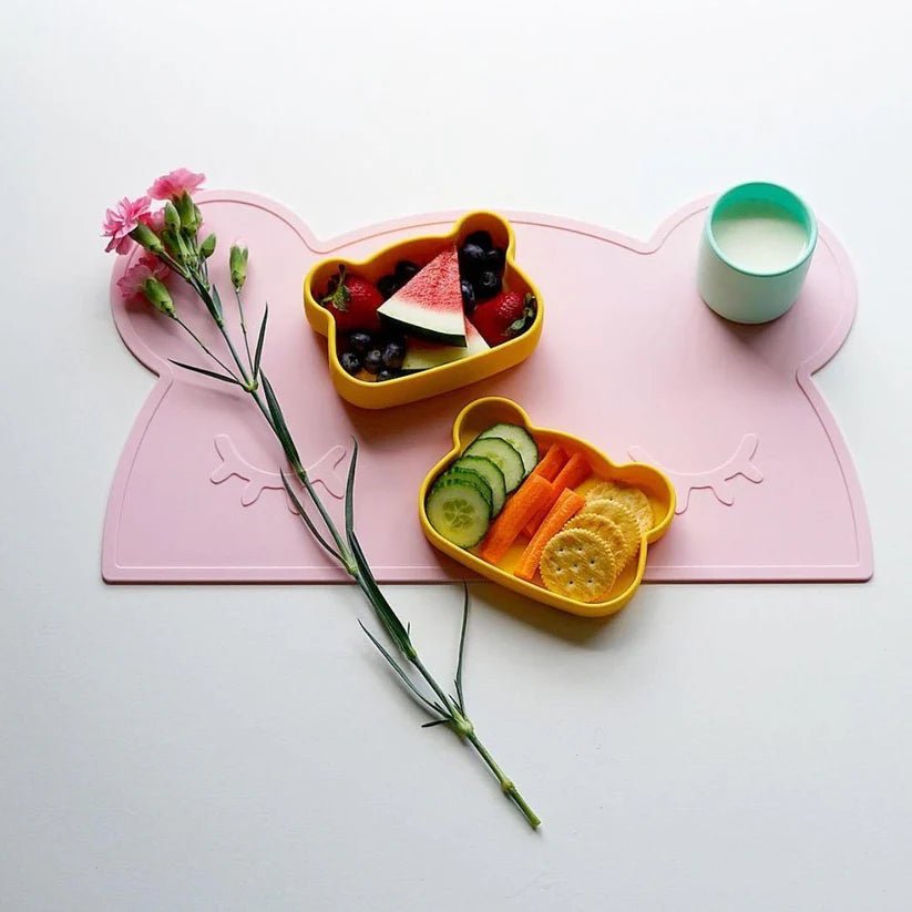 We Might Be Tiny Bear Placie® Placemat – Silicone Toddler Tableware - Gourmet Wanderlust